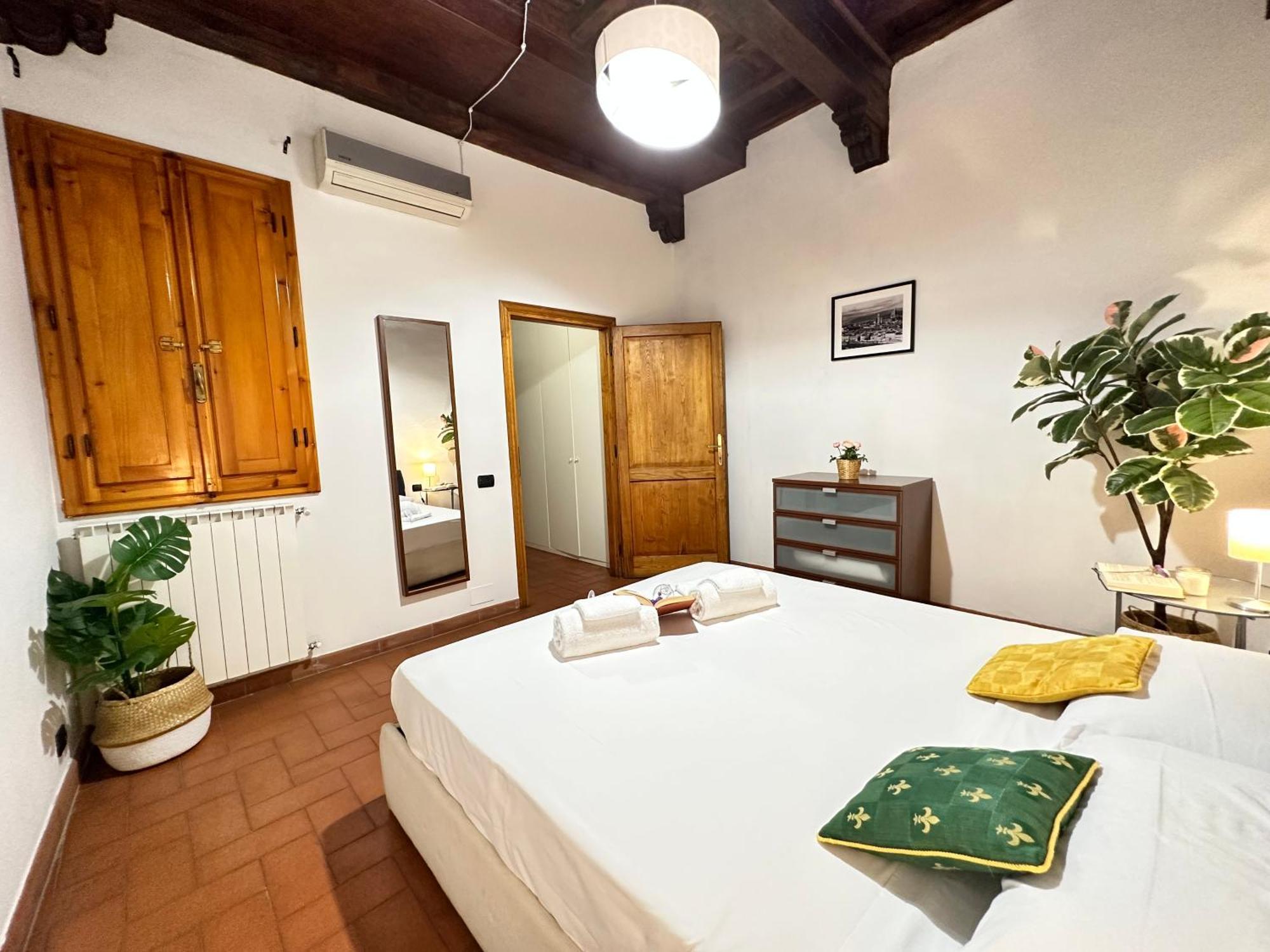 Ferienwohnung Luxurious View On Santa Croce Florenz Exterior foto