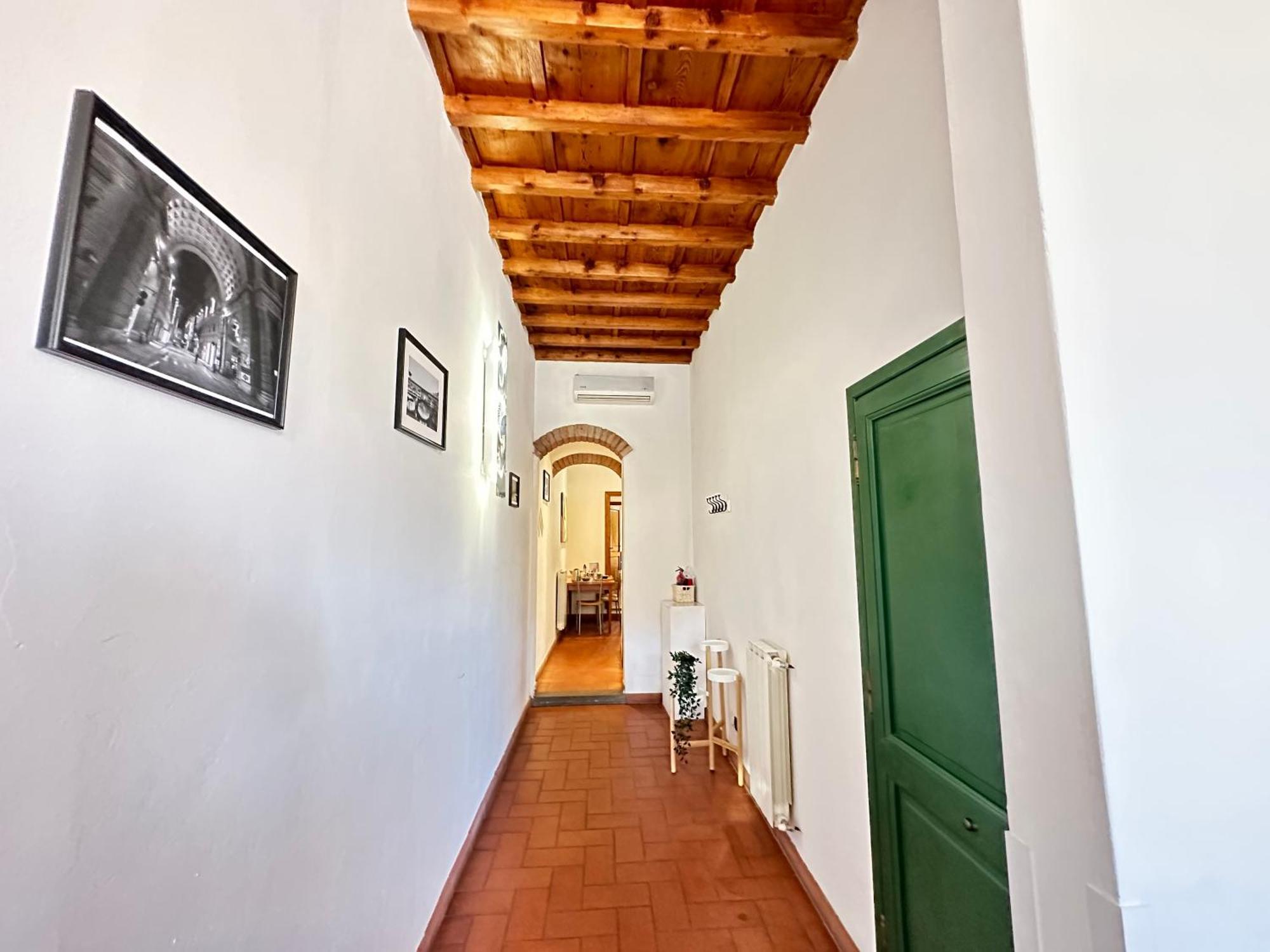 Ferienwohnung Luxurious View On Santa Croce Florenz Exterior foto